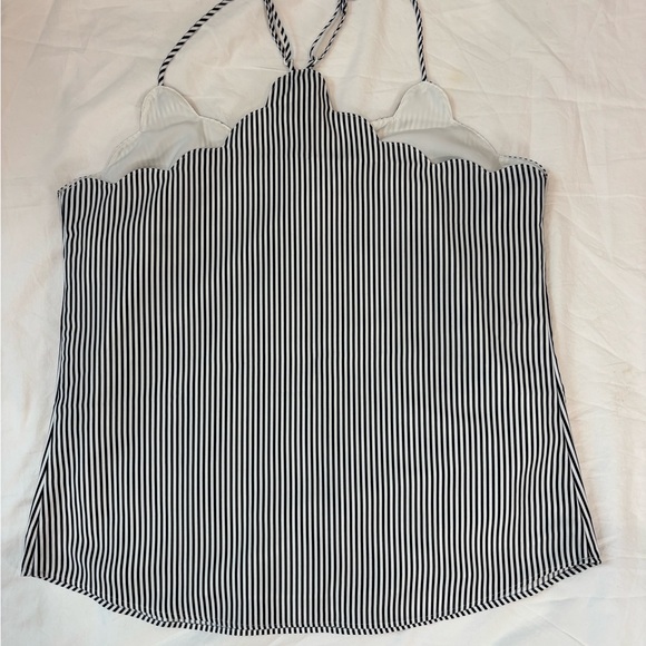 J. Crew Black and White Striped Camisole - Picture 3 of 3